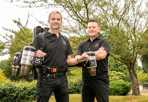 Jetpack technology to be used on construction sites