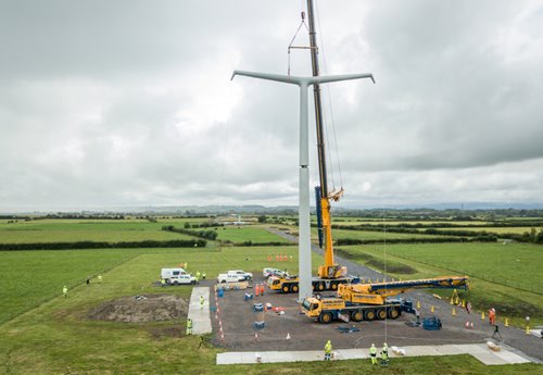 First new-style pylons installed in UK