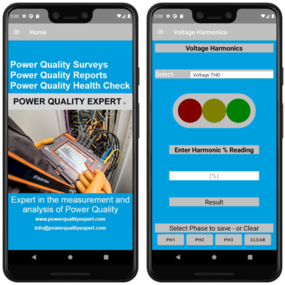Power Quality Health Check App to Help Assess Live Harmonic Measurements