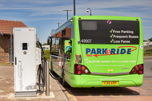 UK’s first solar park and ride opens