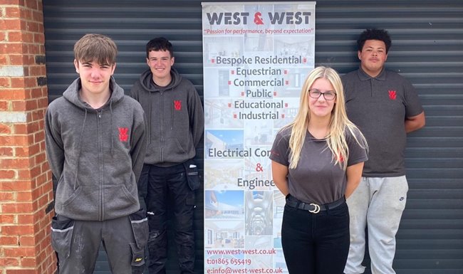 West&West Ltd: Apprentices are the future of our business
