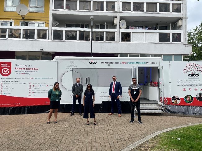 Aico promote training and education with Mobile Units 